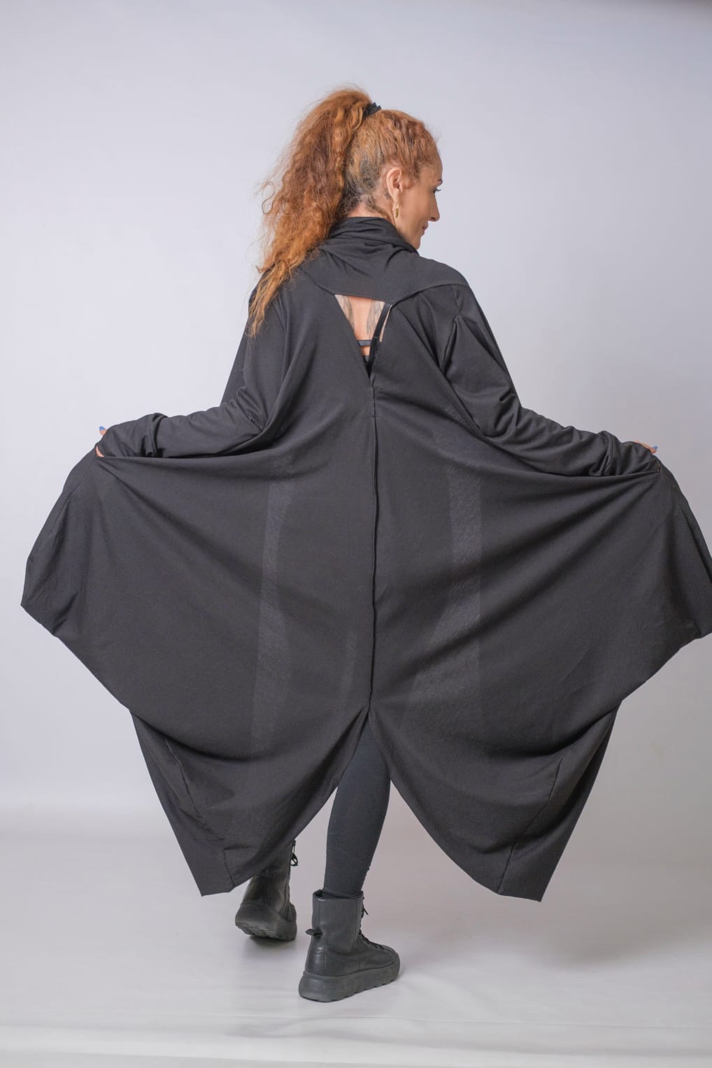 New Extravagant Long Asymmetric Cardigan