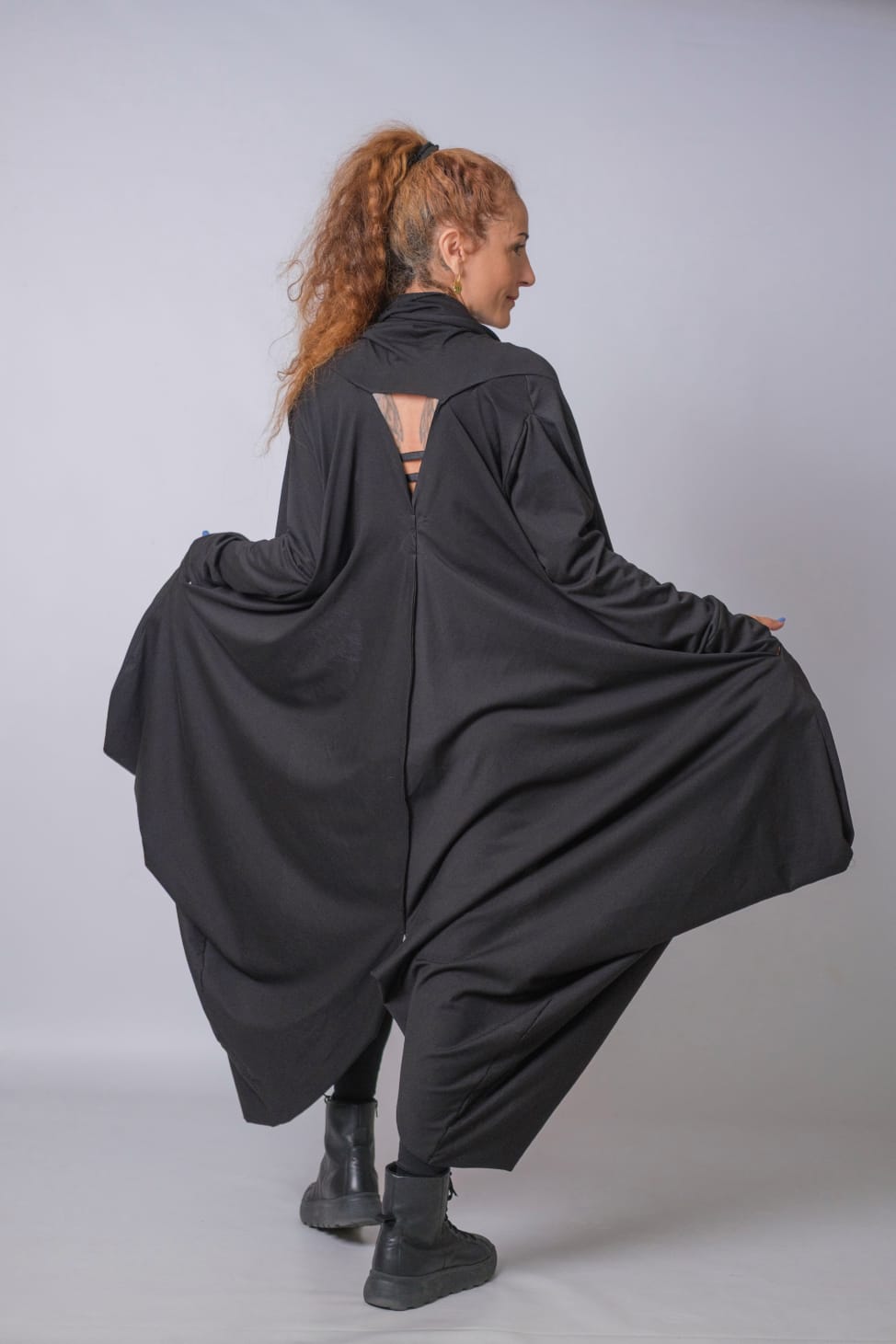 New Extravagant Long Asymmetric Cardigan