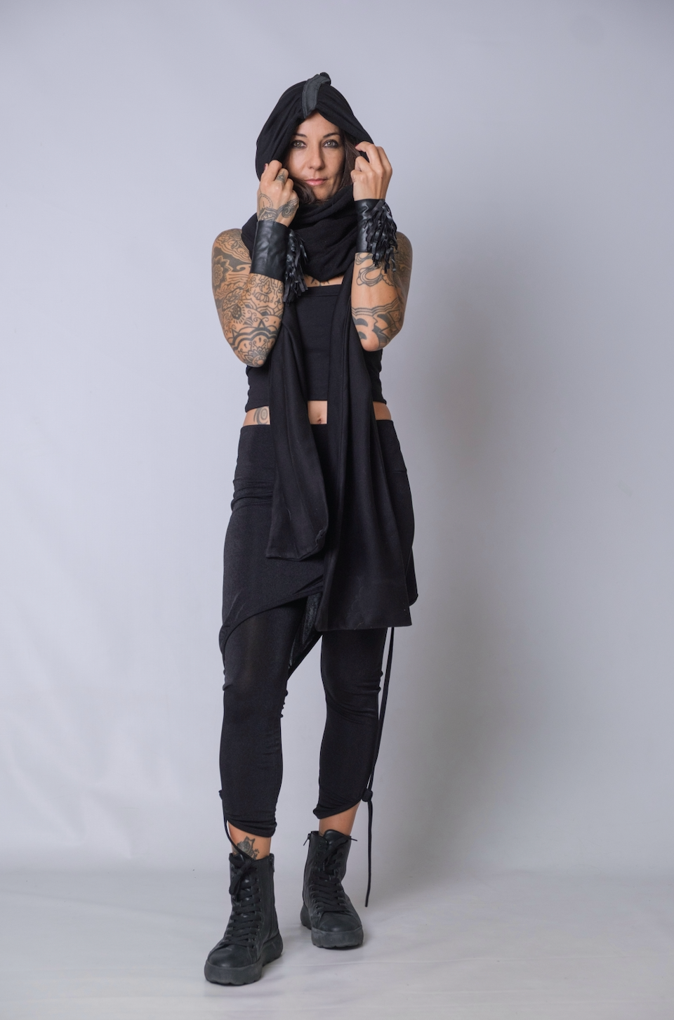 The Nexus Hooded Scarf