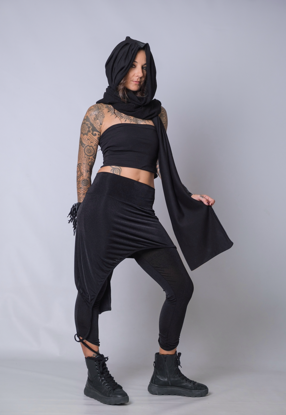 The Nexus Hooded Scarf