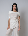 Silent Glam Drape Top