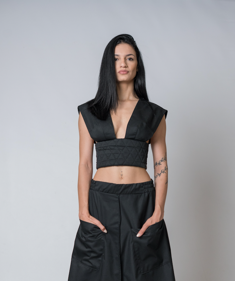 Silent Glam Sculpted Vest