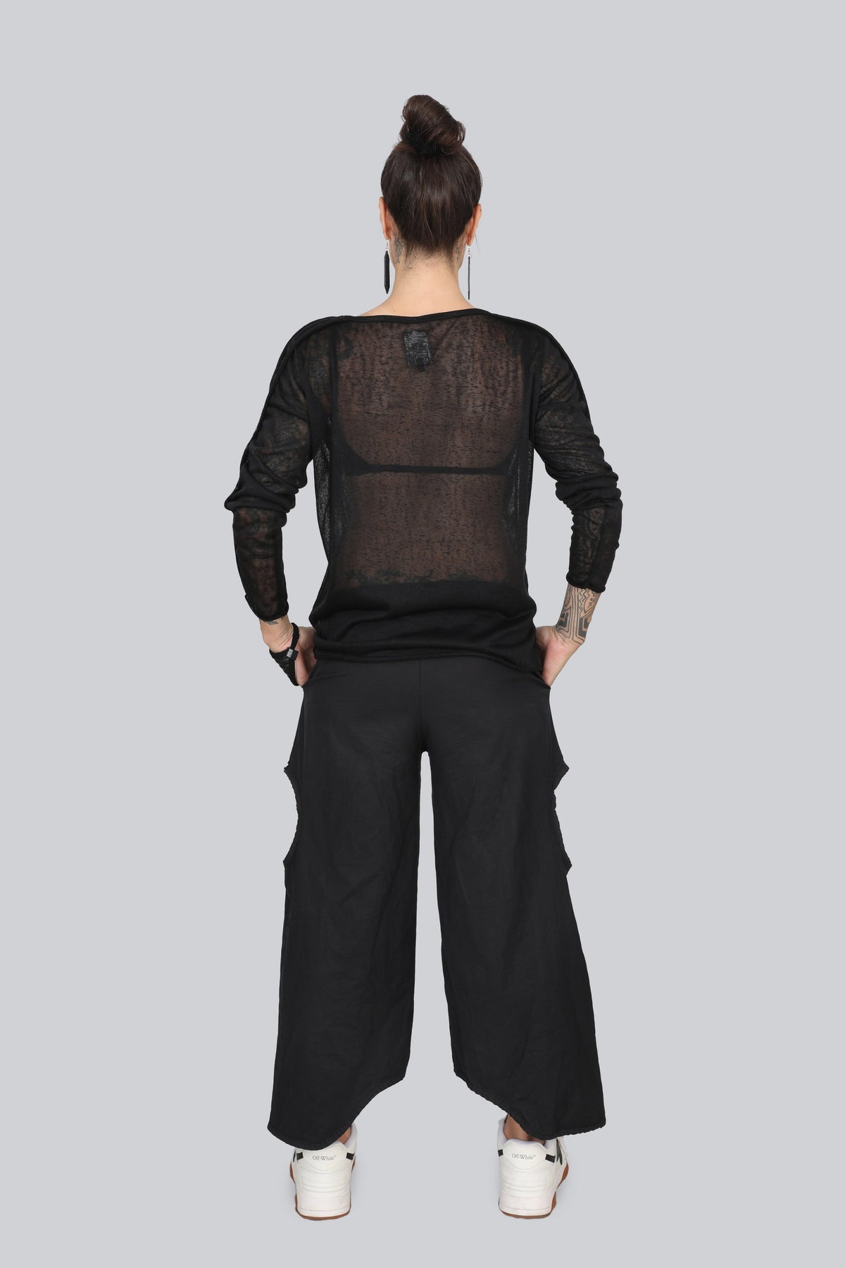 The Soft Armour Sheer Long Sleeve Top