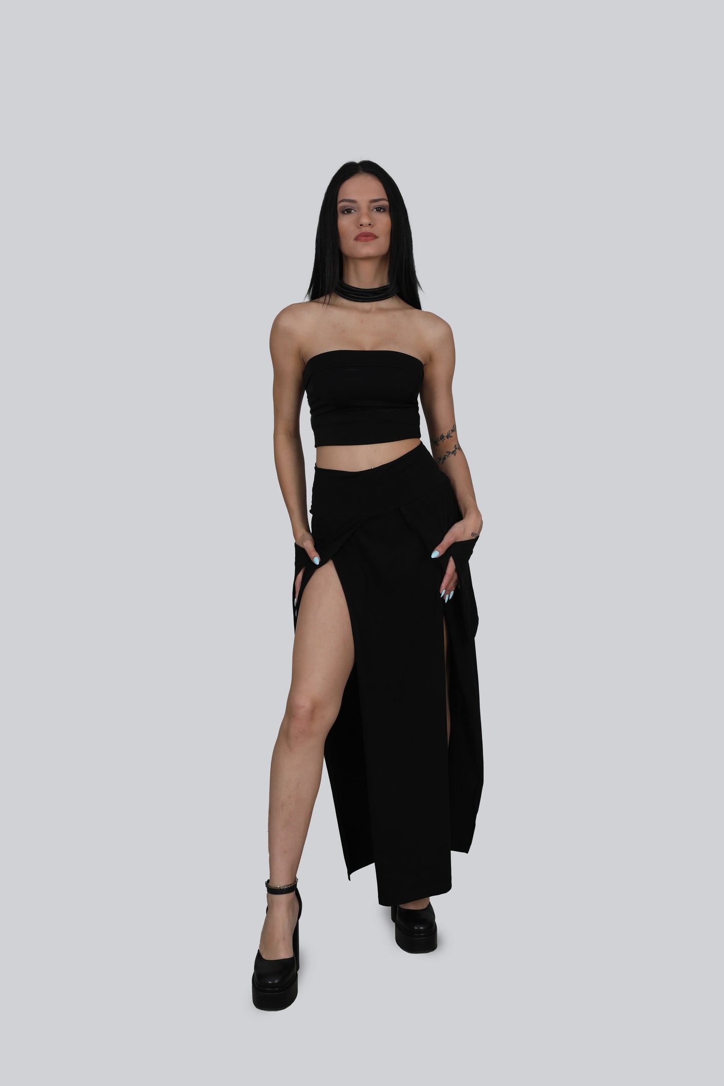 Soft Armour Split Skirt