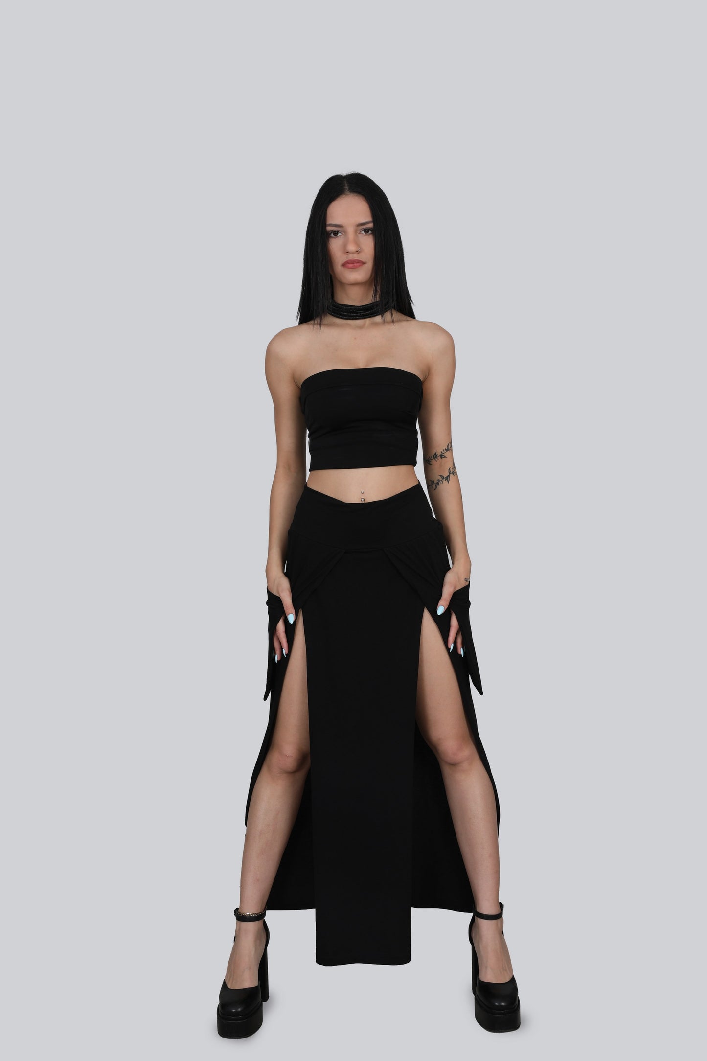 Soft Armour Split Skirt