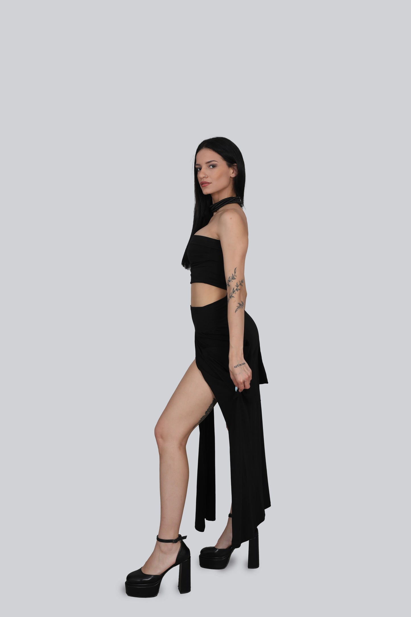 Soft Armour Split Skirt