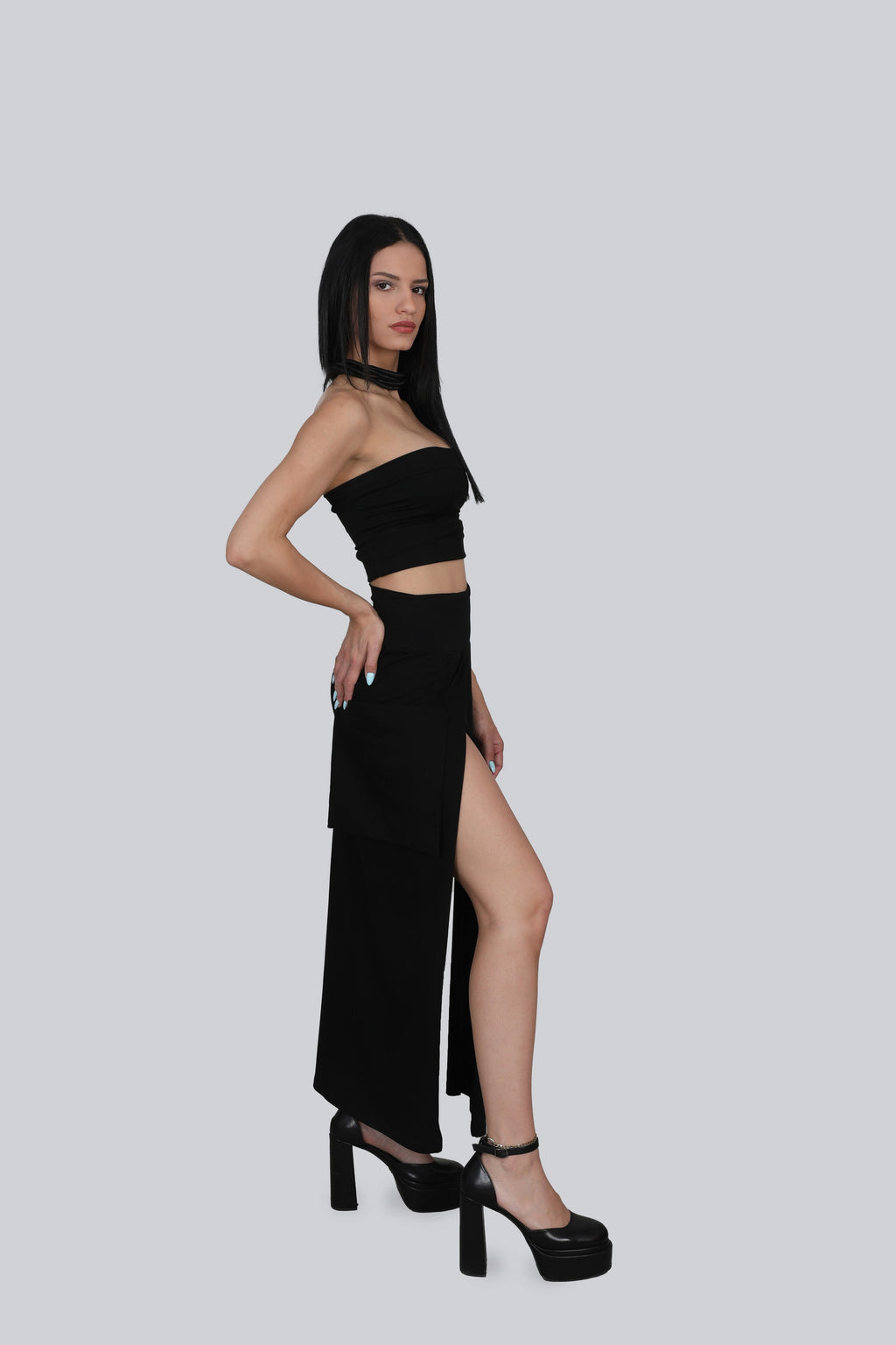Soft Armour Split Skirt