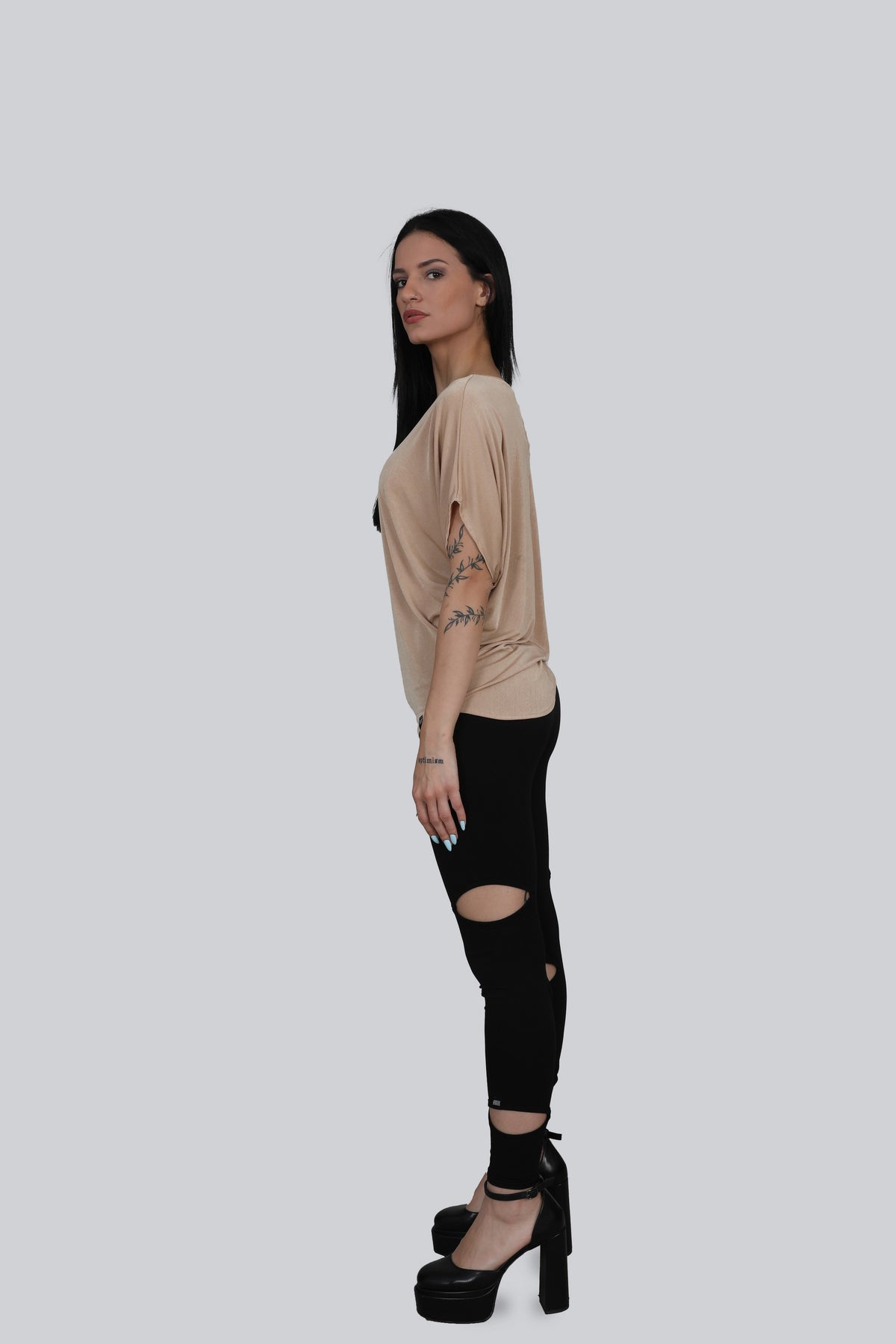 The Golden Hour Drop Sleeve Top