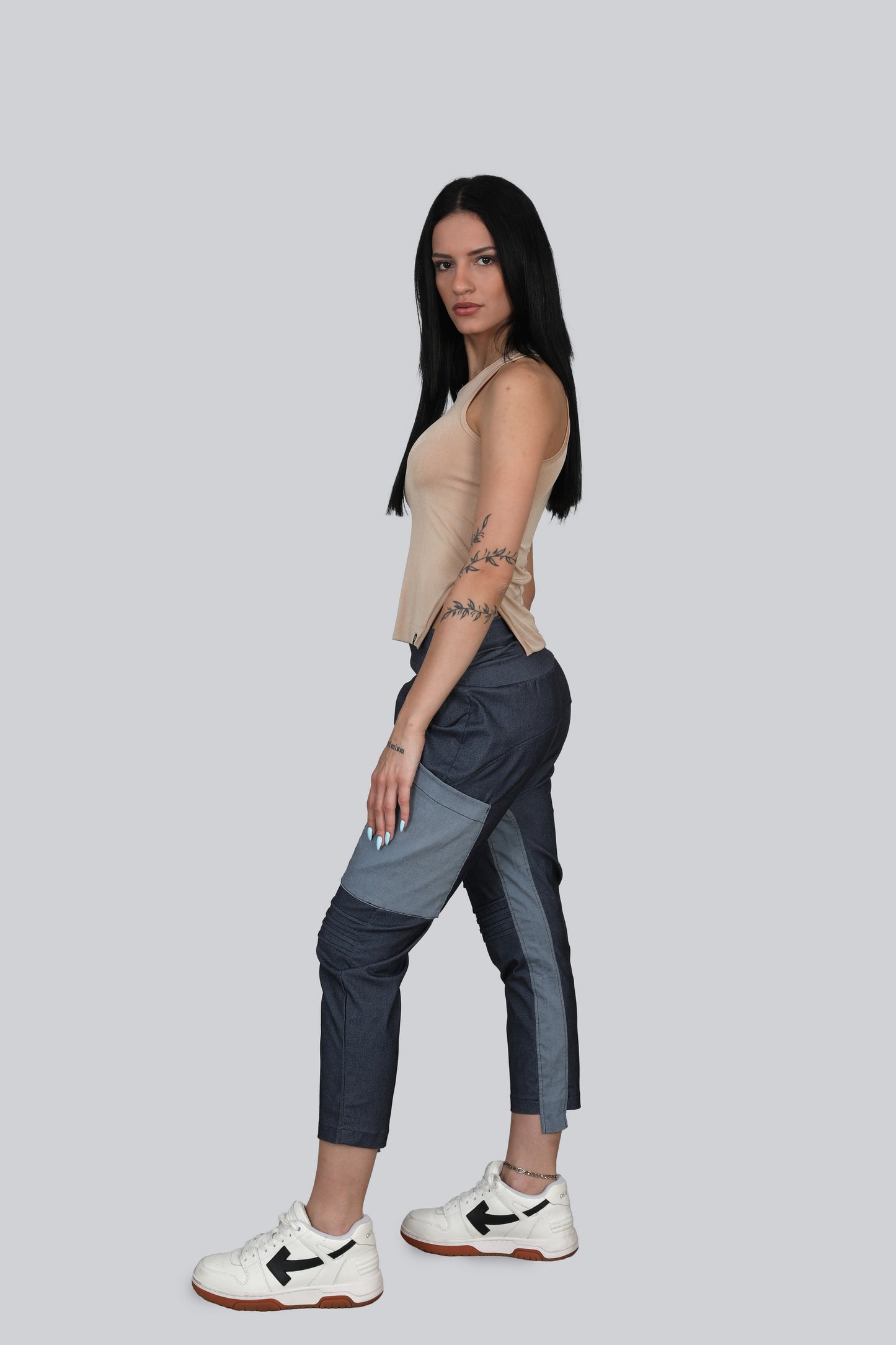Patchline Denim Pants