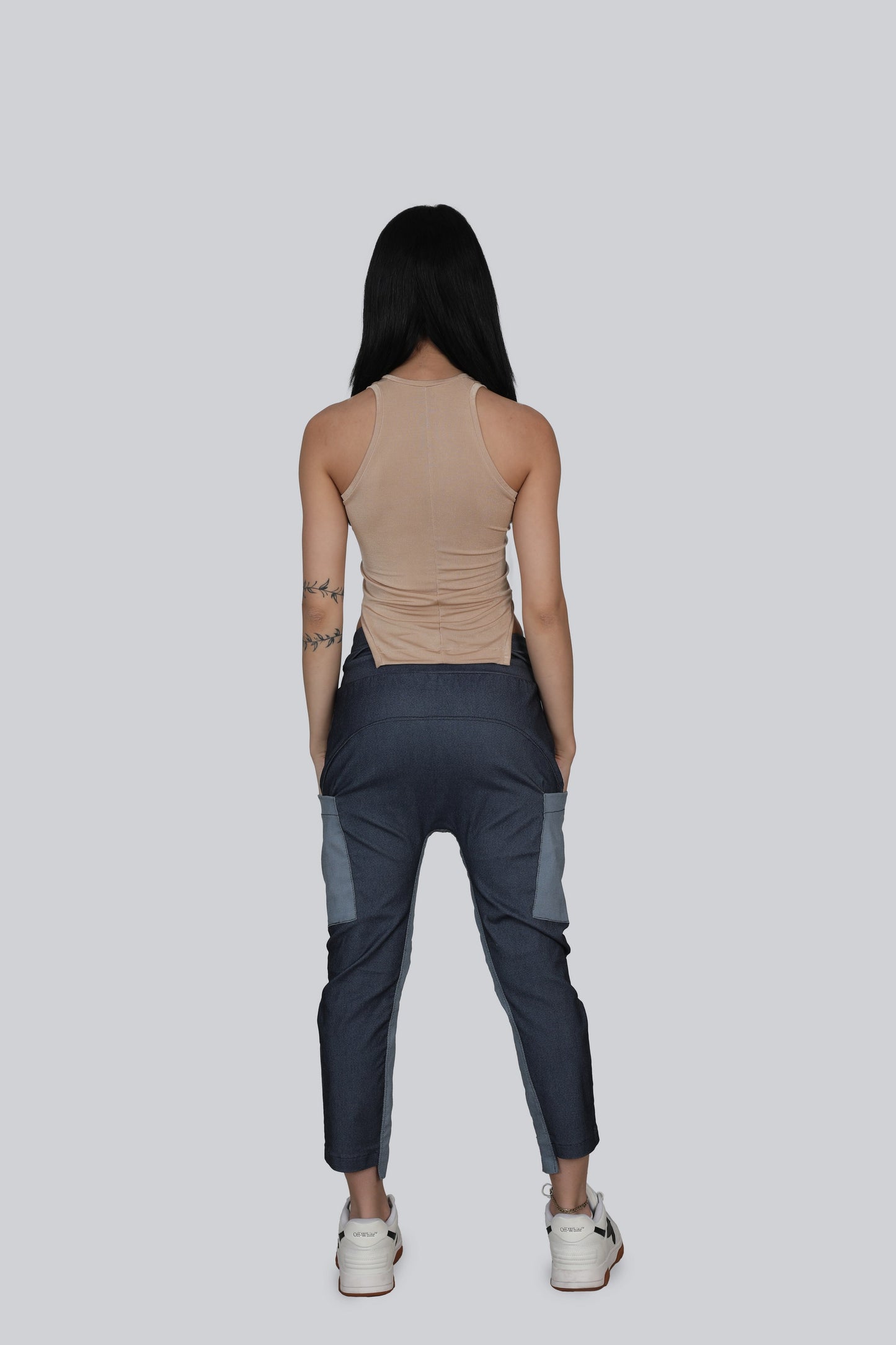 Patchline Denim Pants