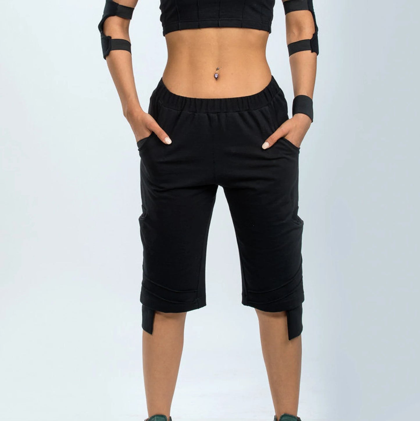 Women's Cargo Capri Pants