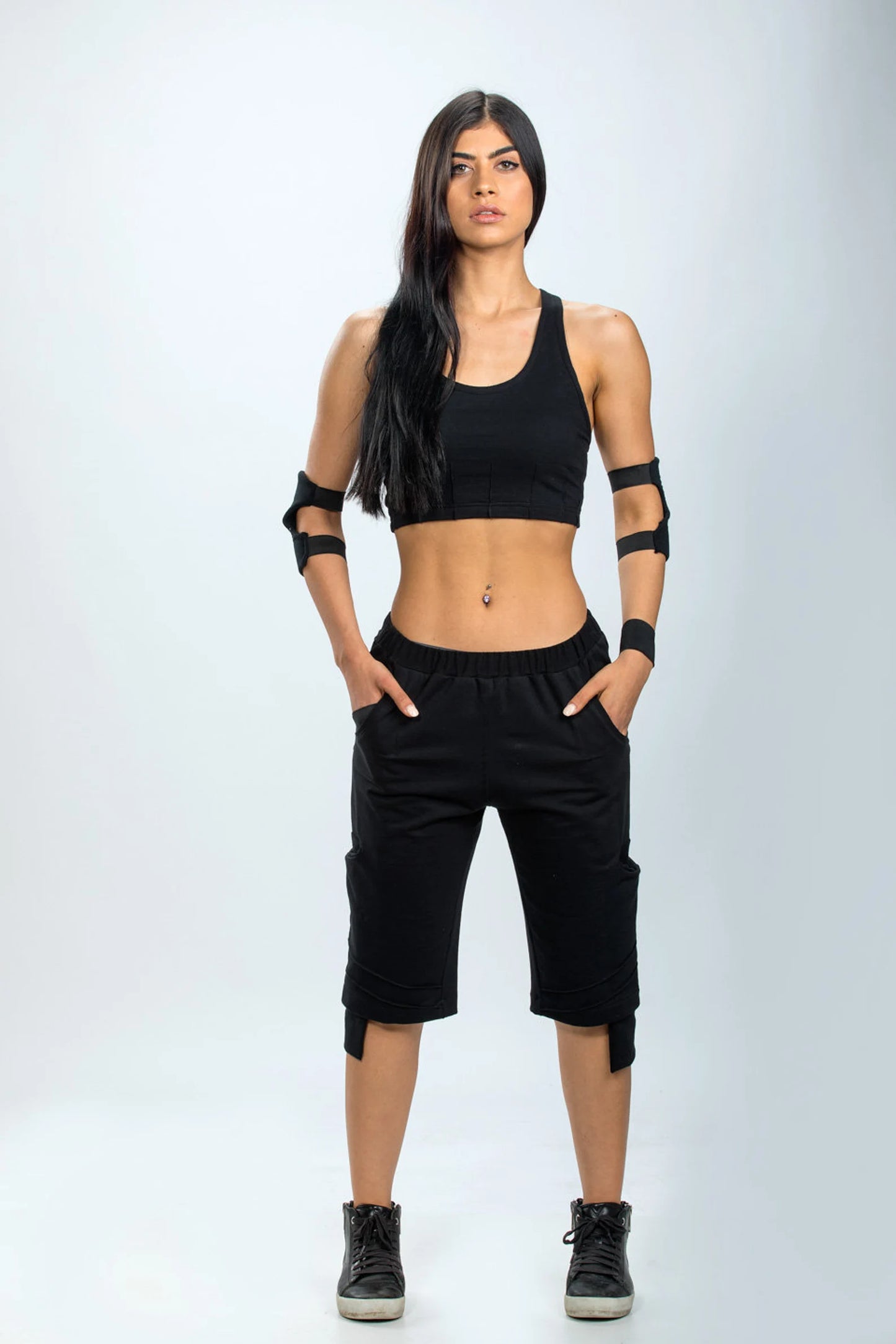 Women's Cargo Capri Pants