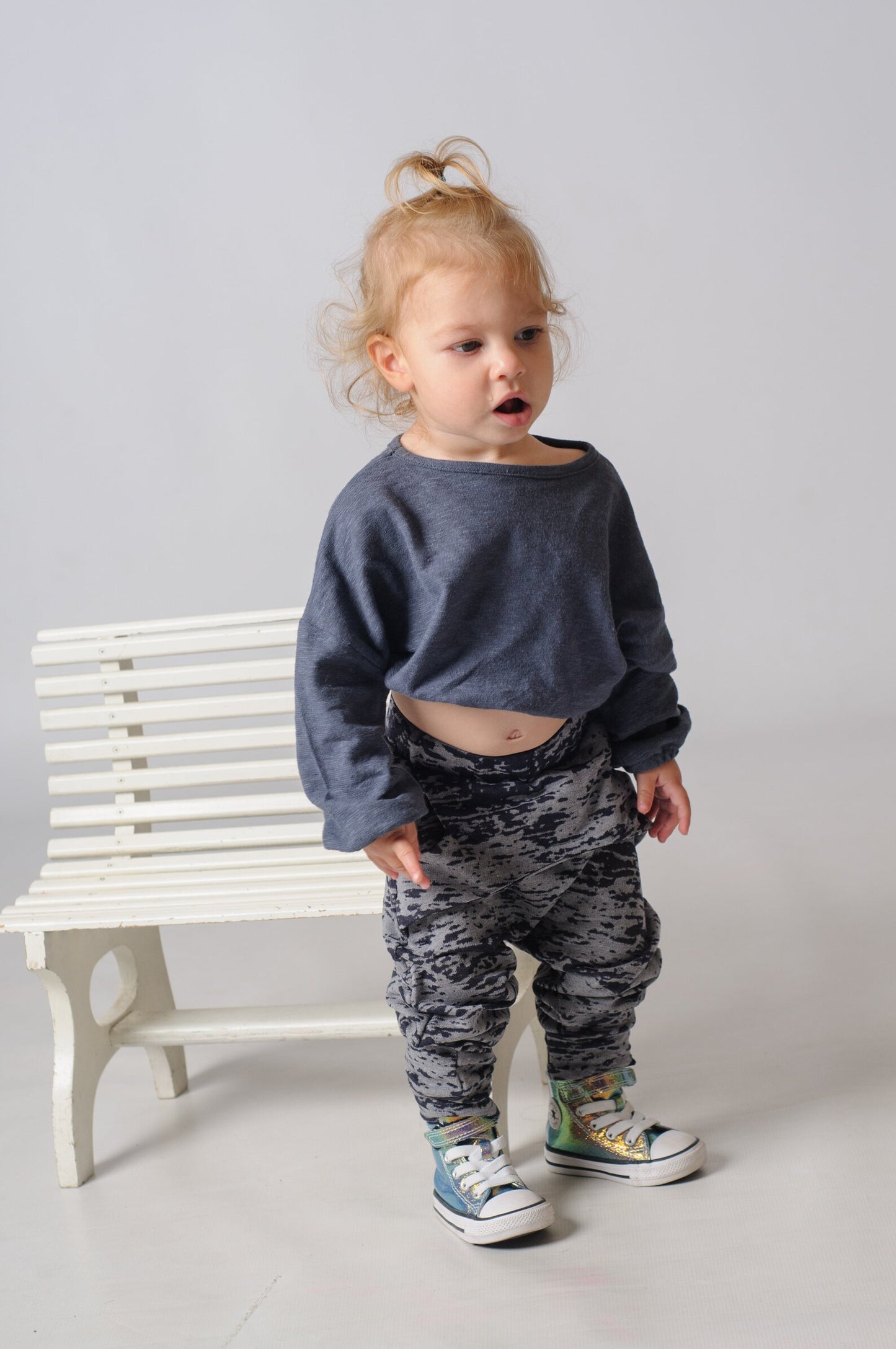 Kids Drop Crotch Pants