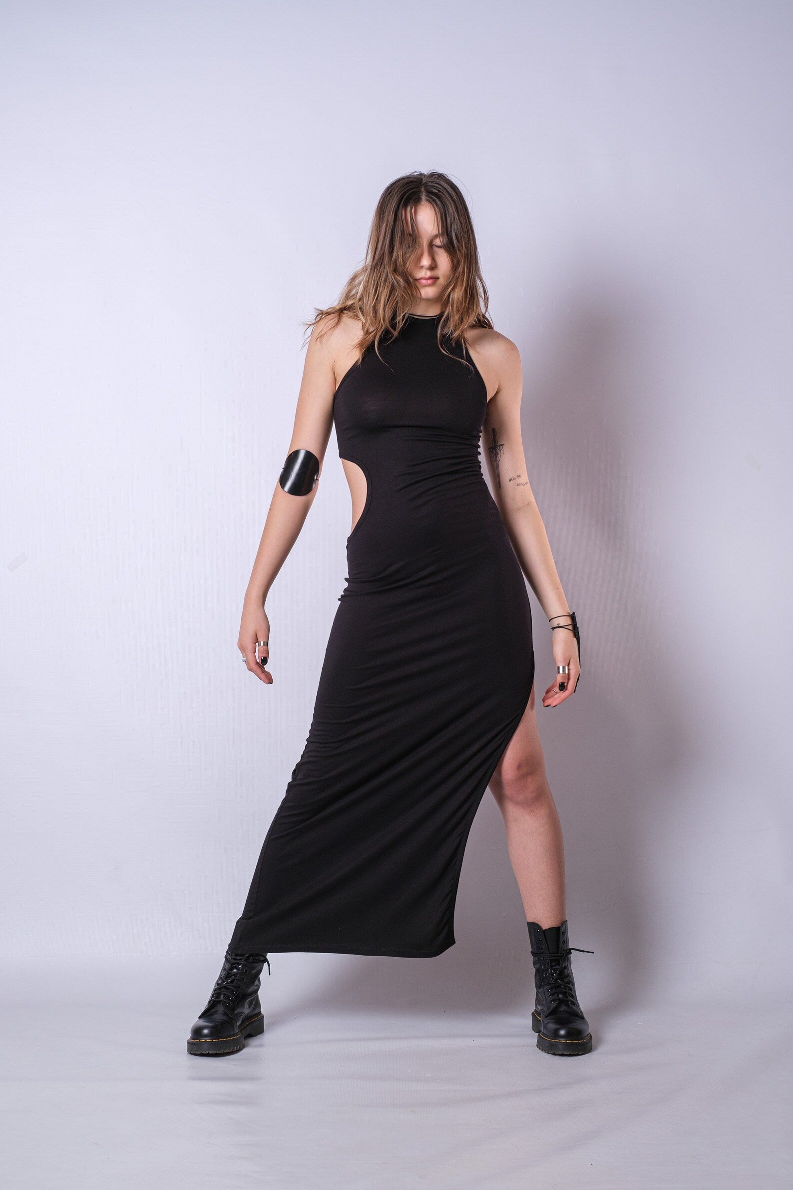 NEW Side Split Maxi Dress