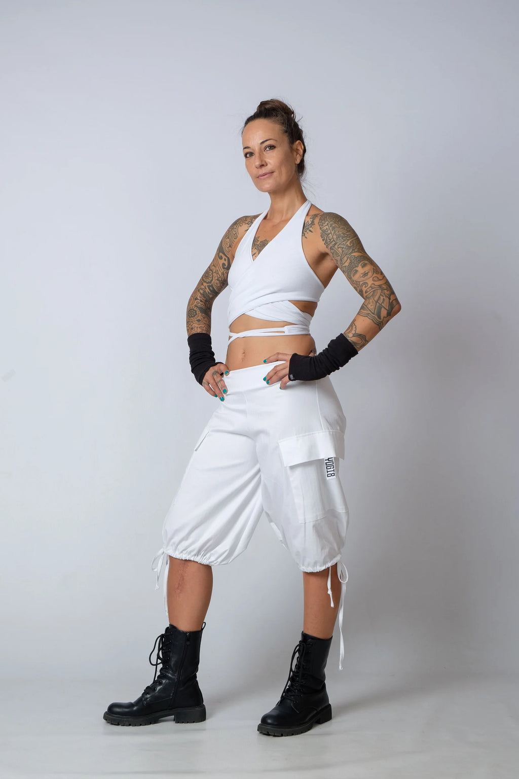 The Burning Man Capri Cargo Pants