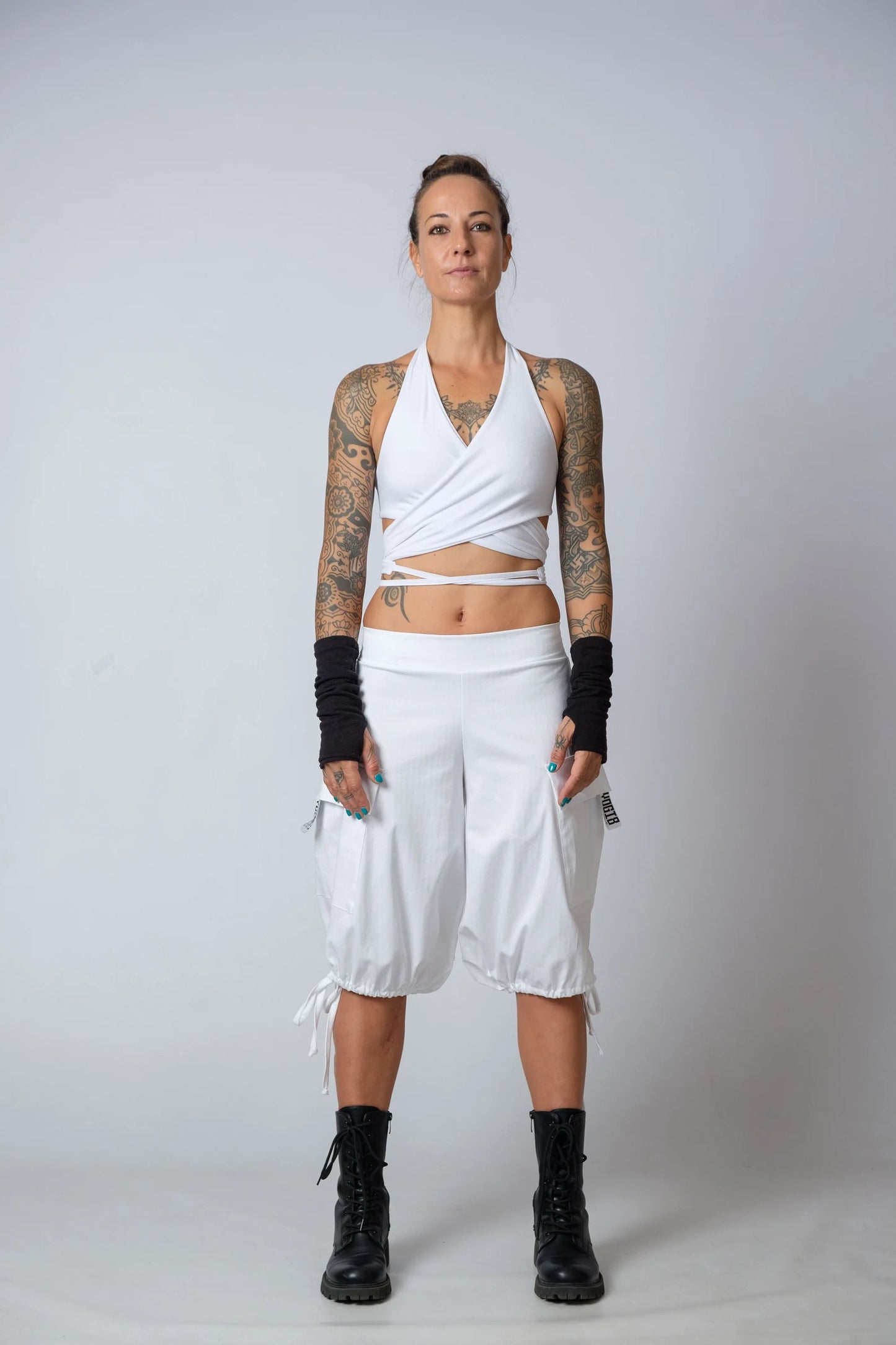 The Burning Man Capri Cargo Pants