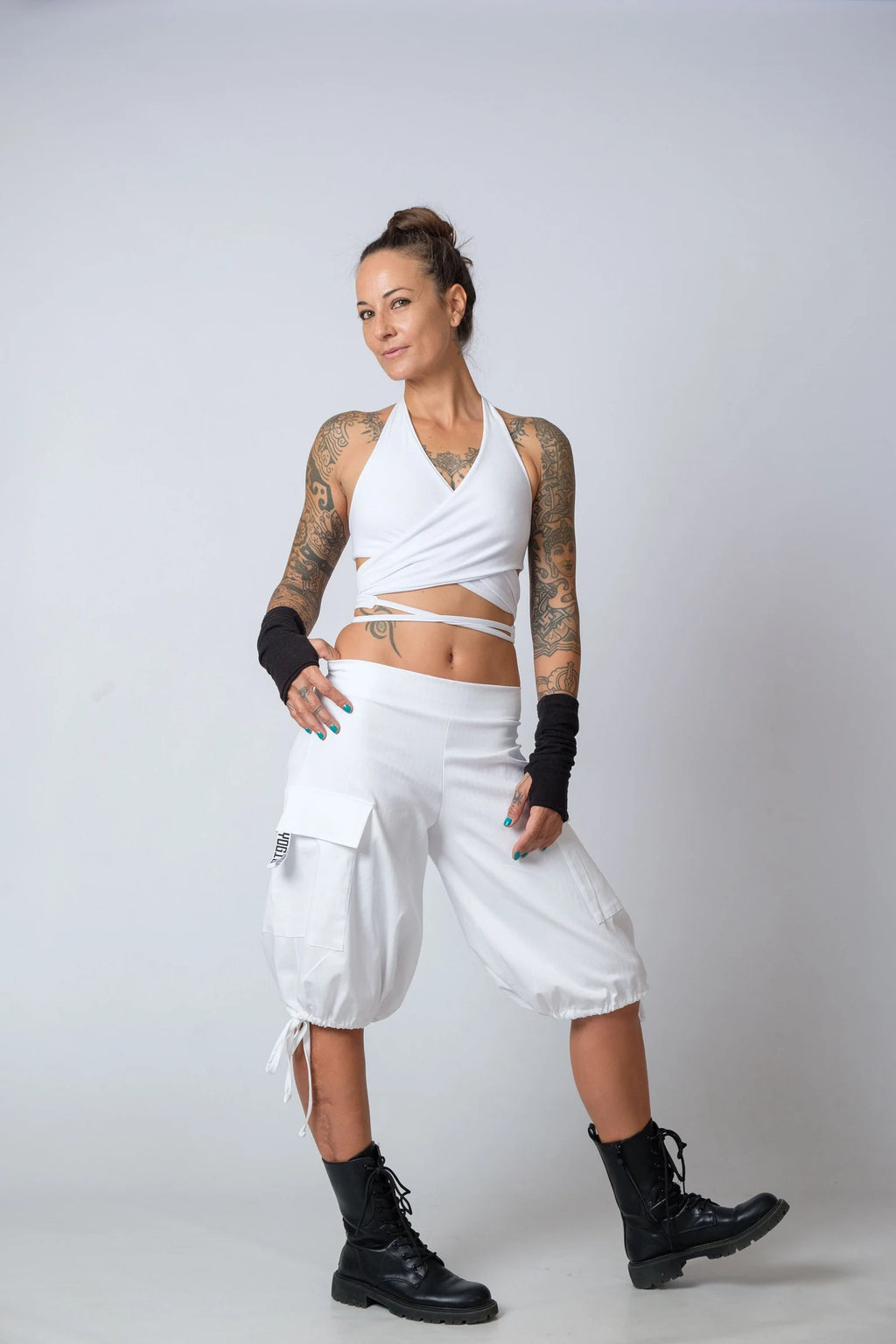 The Burning Man Capri Cargo Pants