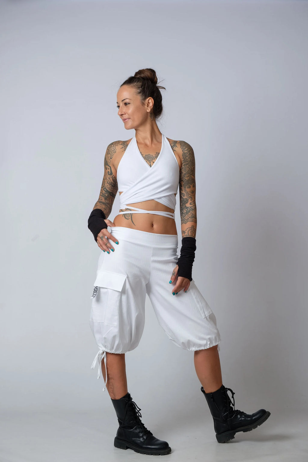 The Burning Man Capri Cargo Pants