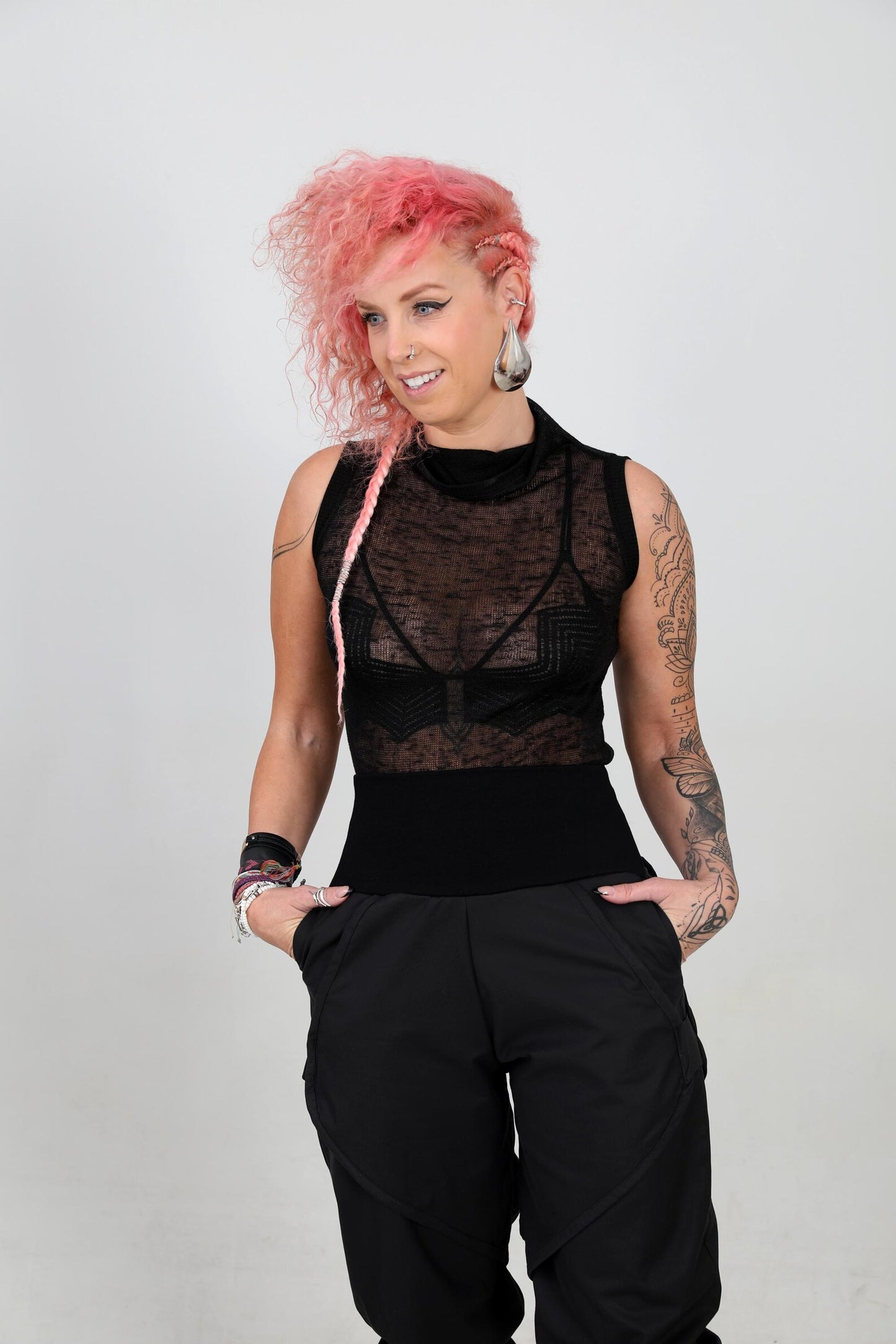 Extravagant Black Pants