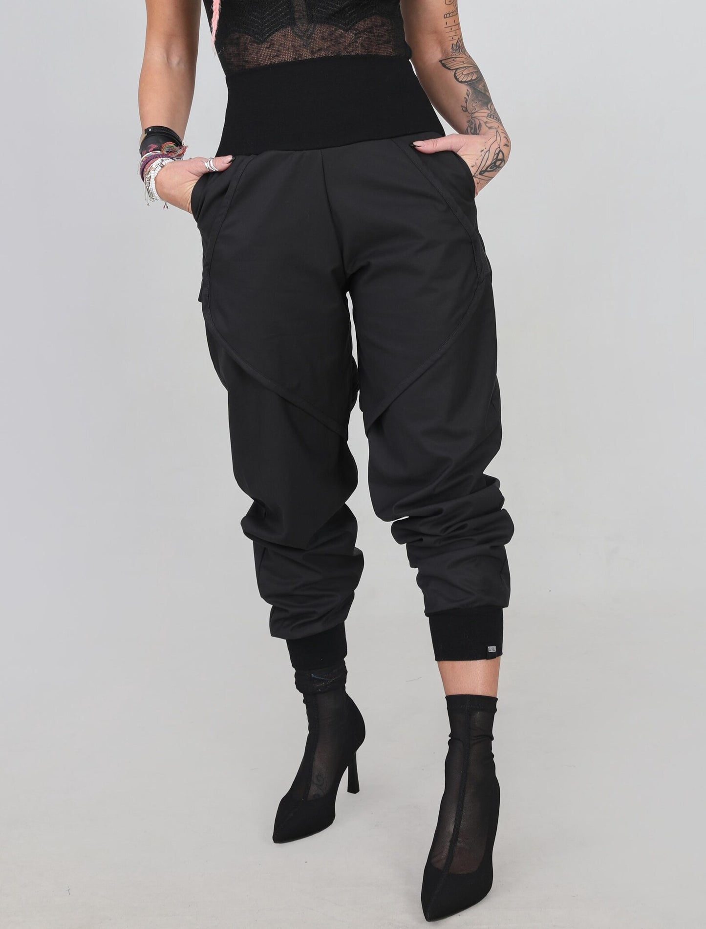 Extravagant Black Pants