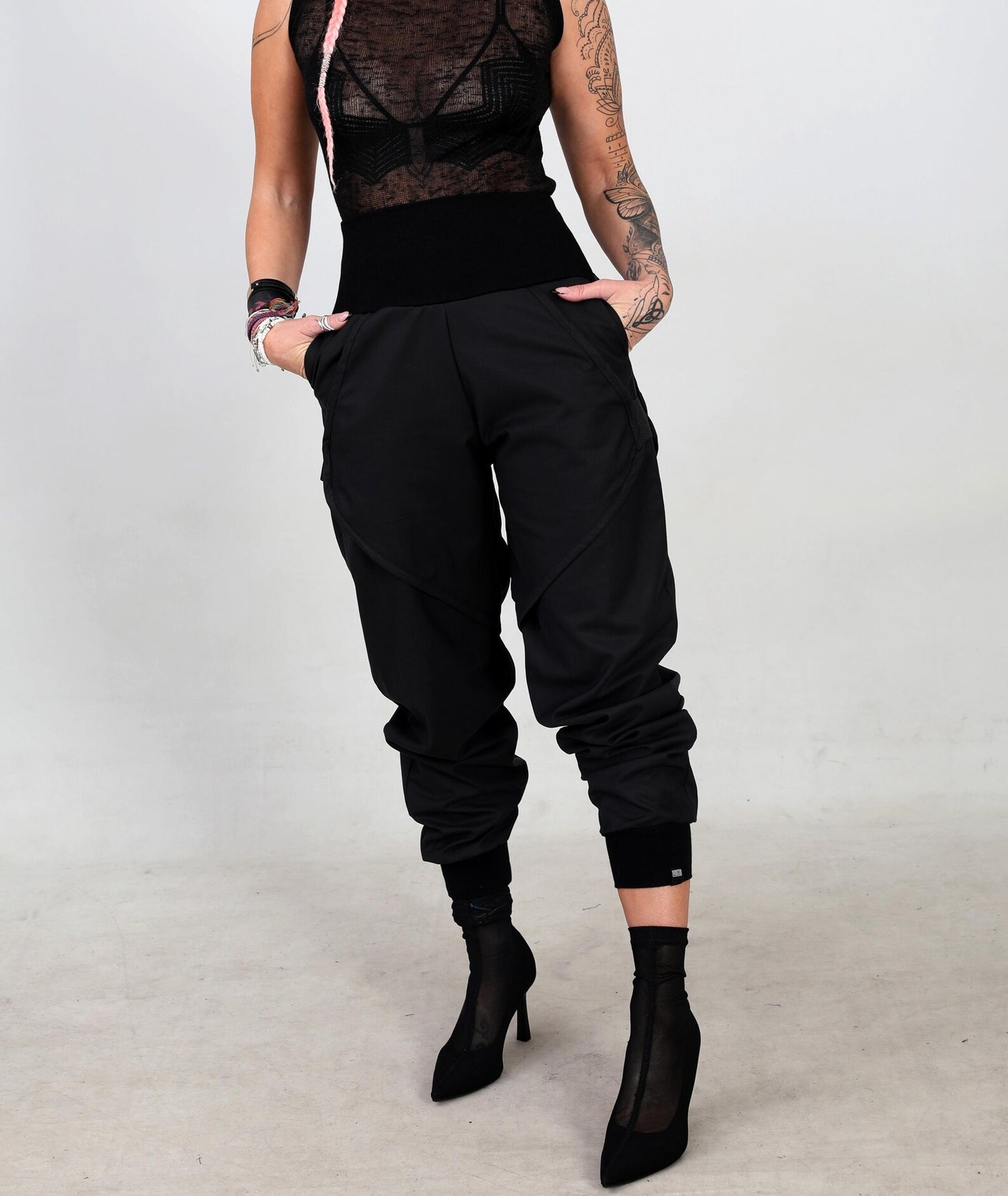 Extravagant Black Pants