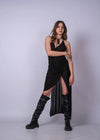 New Long Draped Asymmetric Tunic