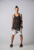 The Freya Sheer Asymmetric Top