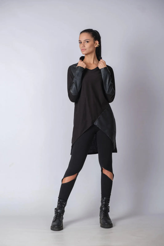 Long Sleeve Black Tunic