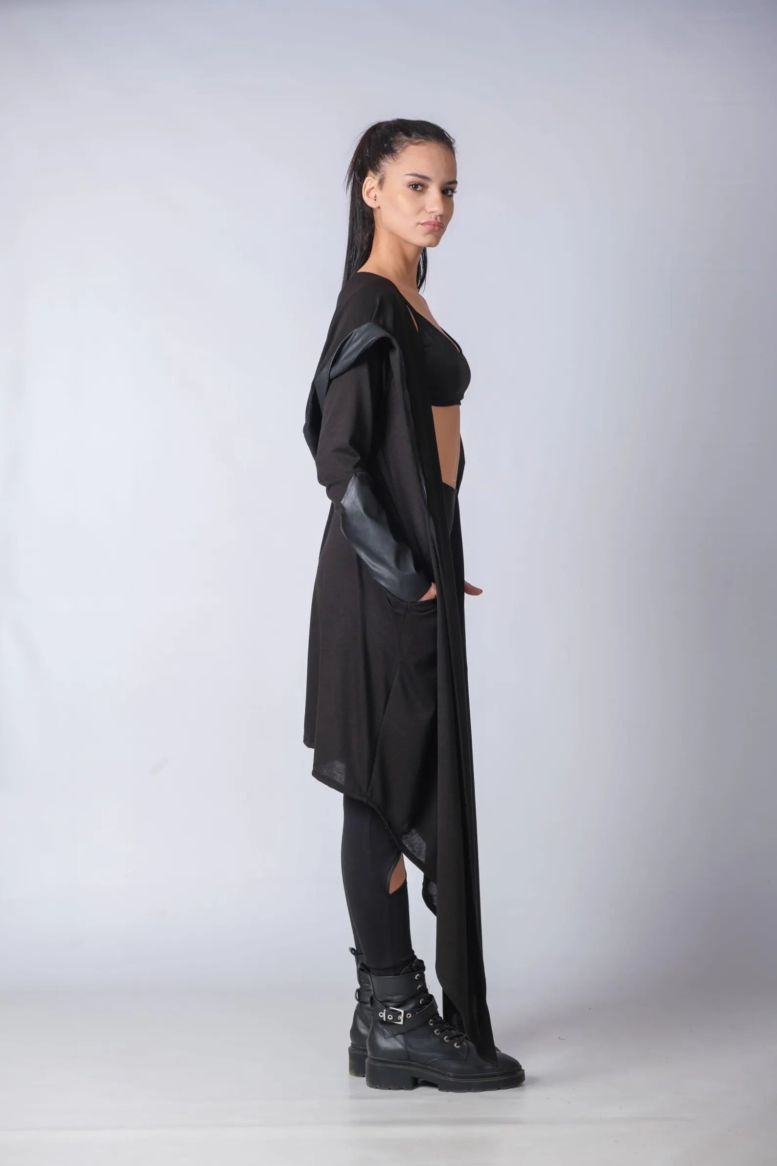 New Long Asymmetrical Cardigan