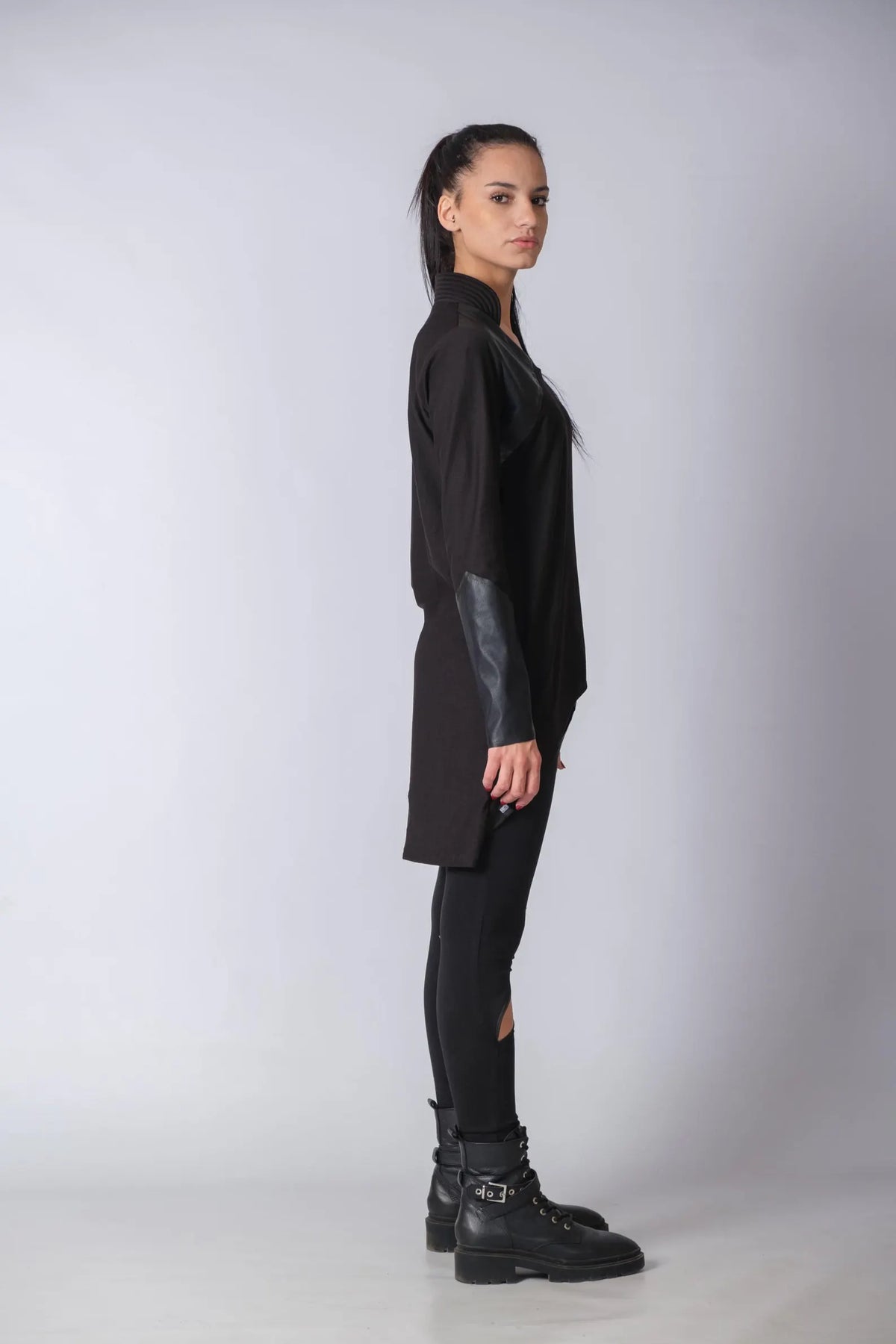 Long Sleeve Black Tunic
