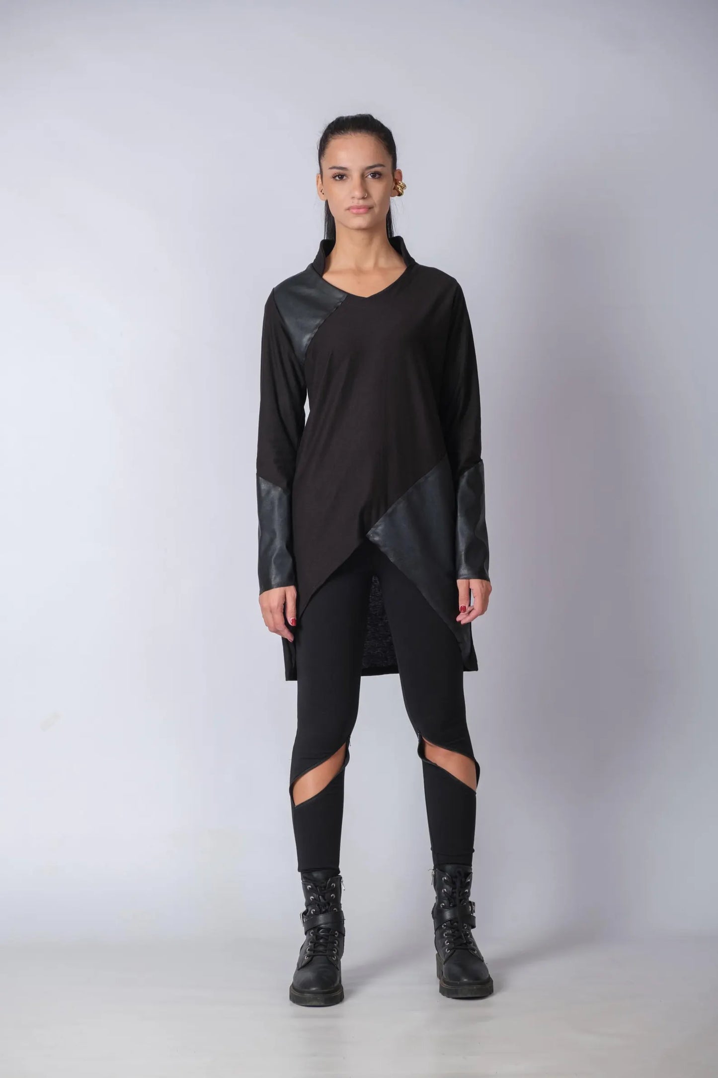 Long Sleeve Black Tunic