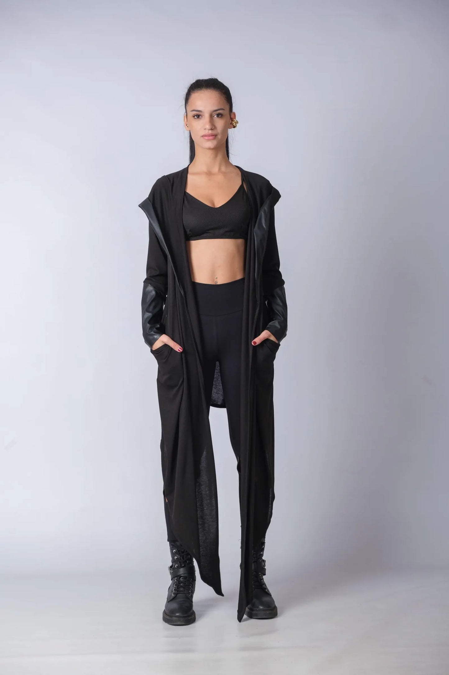 New Long Asymmetrical Cardigan