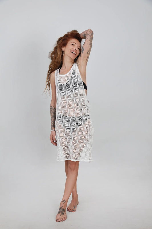 Womens Boho Beach Dress