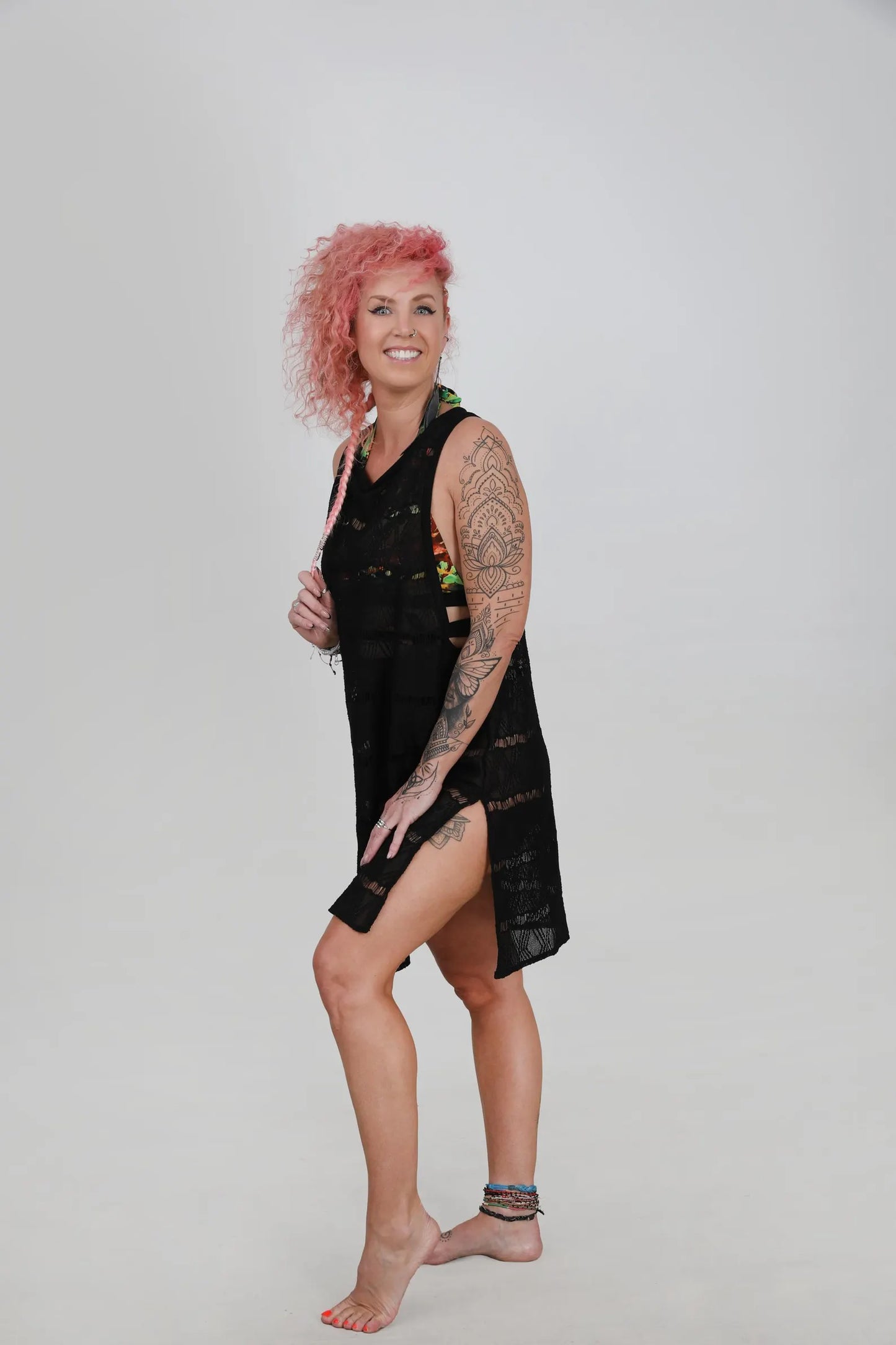 Womens Boho Beach Dress