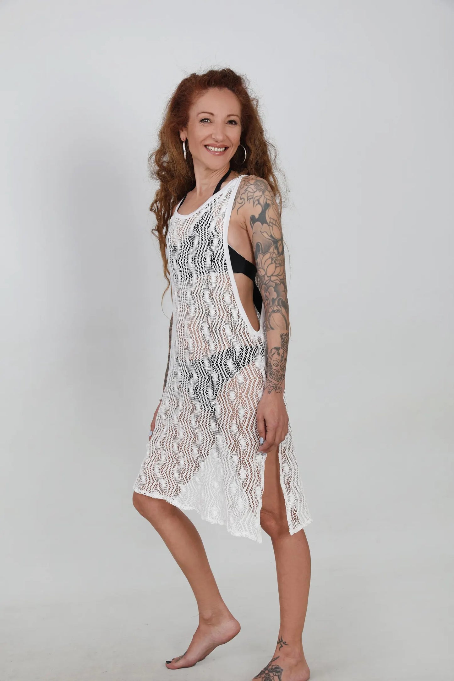 Womens Boho Beach Dress