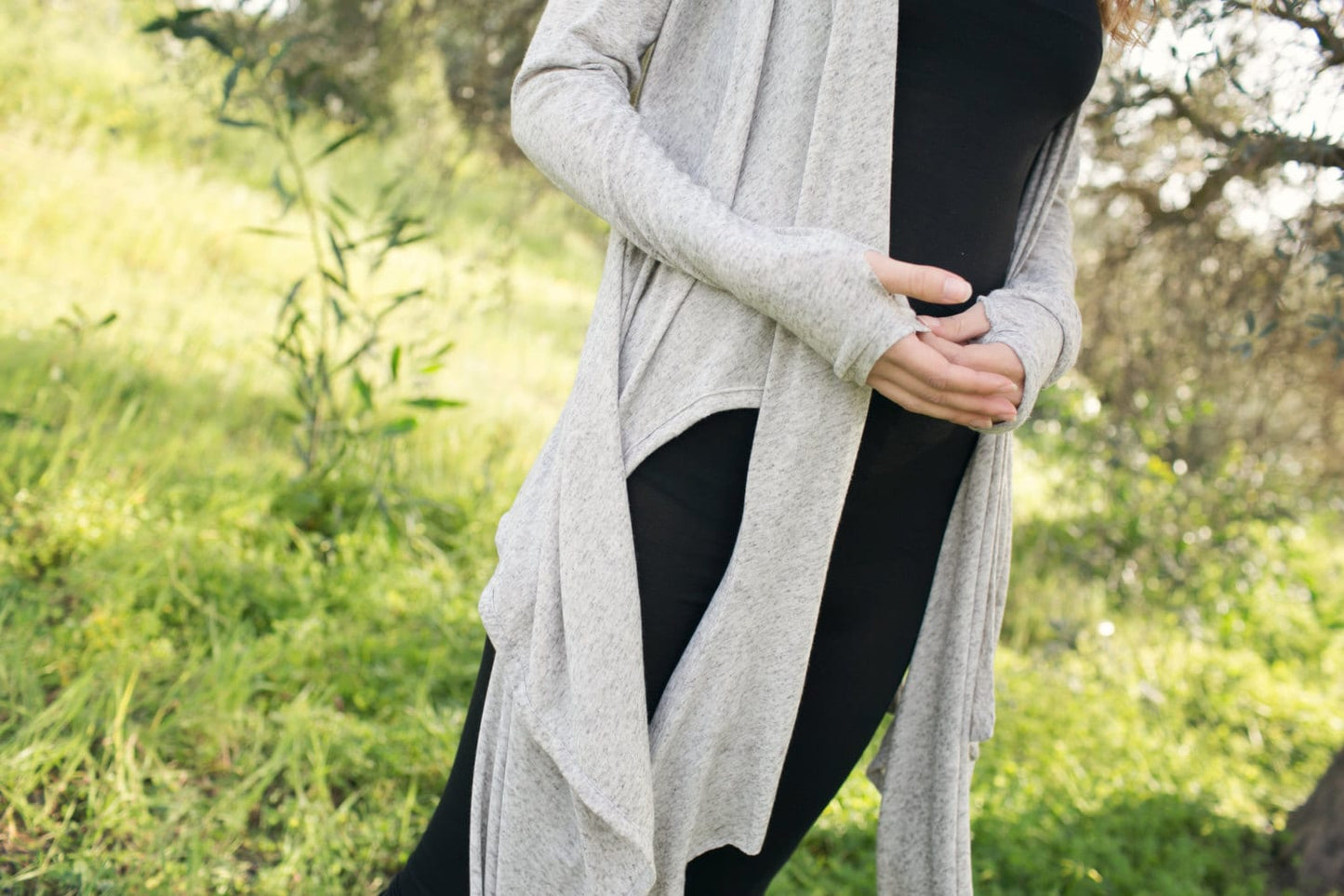 Women's Asymmetric Cotton Lycra Jacket