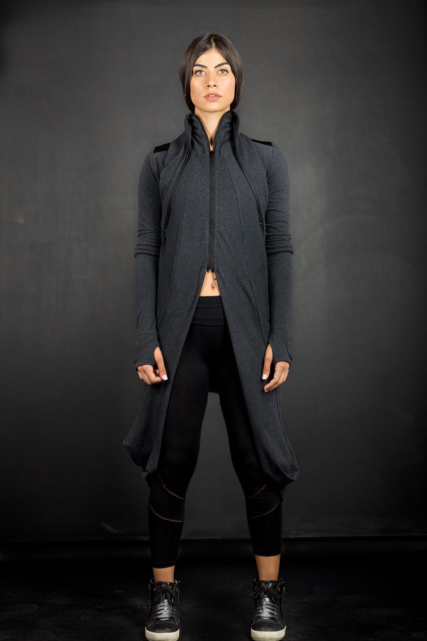 Women's Cotton Asymmetric Jacket