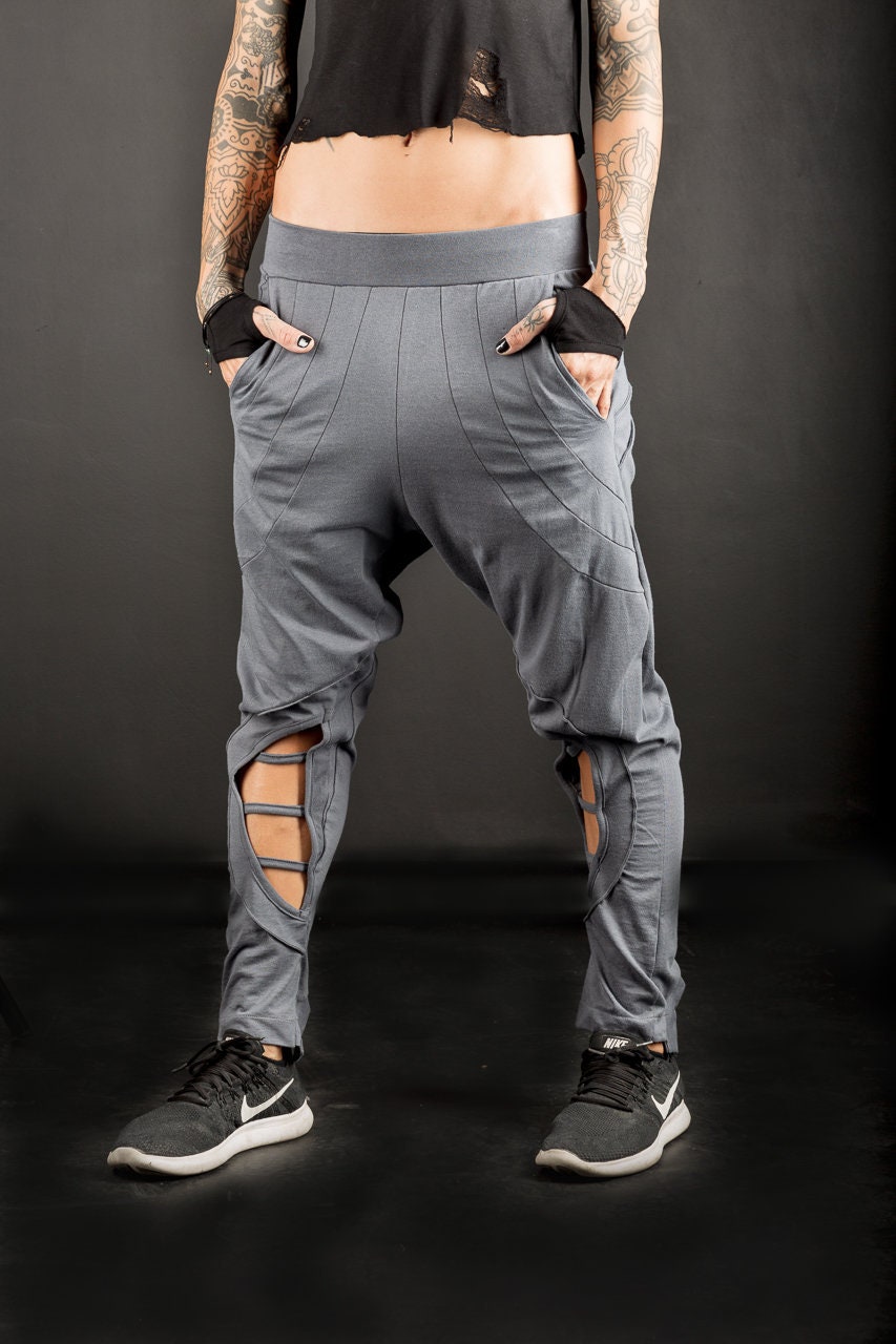 Urban Low Crotch Baggy Trousers
