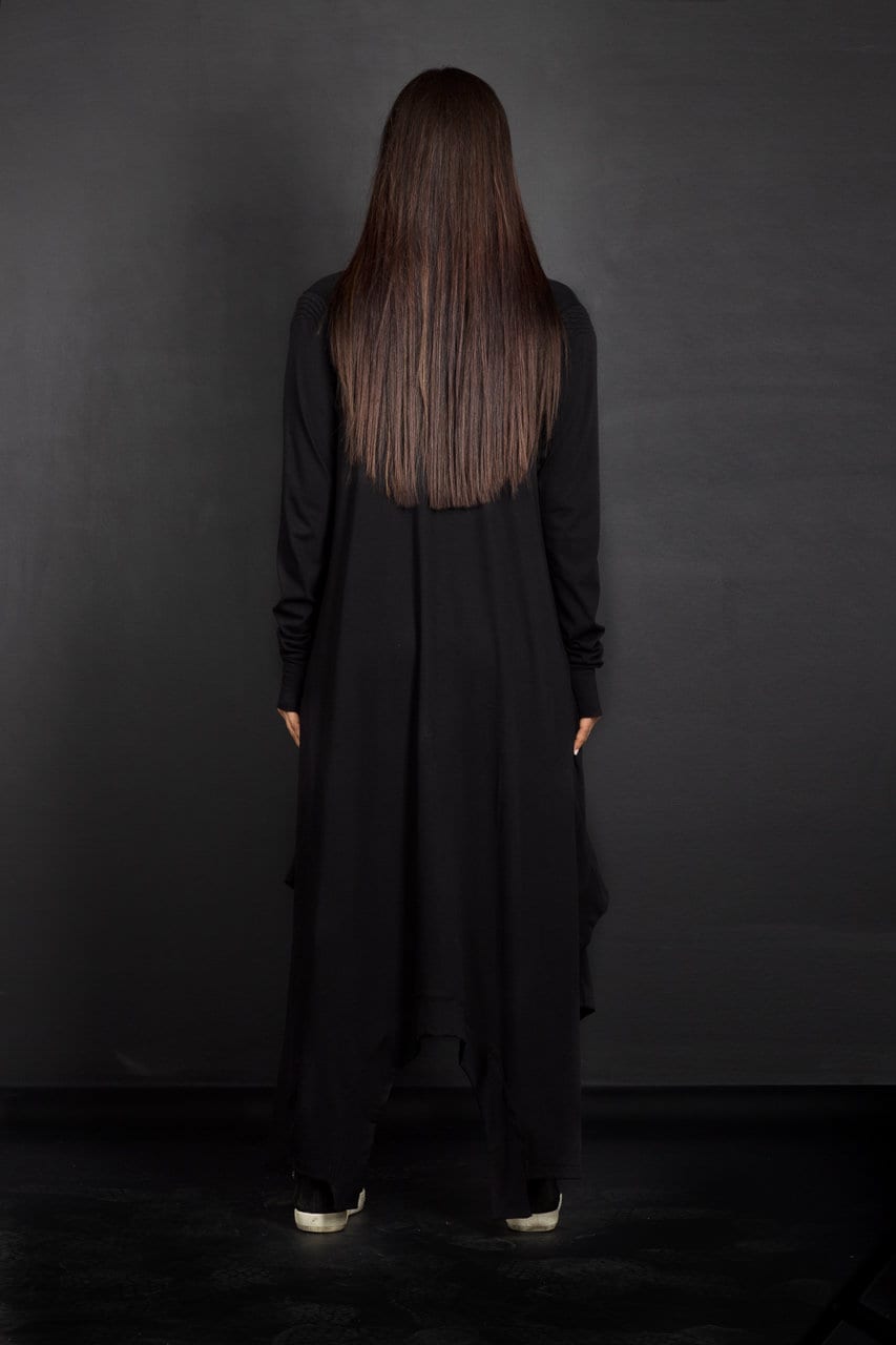 Asymmetric Cotton Cyberpunk Jacket