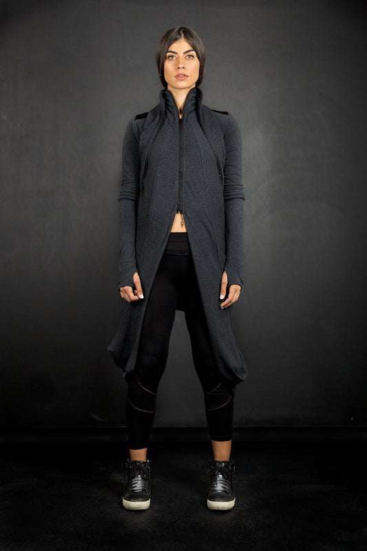 Women's Cotton Asymmetric Jacket