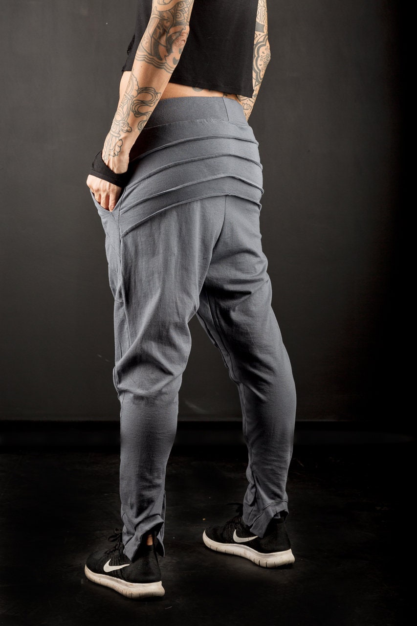 Urban Low Crotch Baggy Trousers