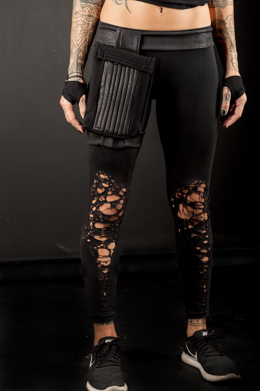 Basic Shredded Leggings