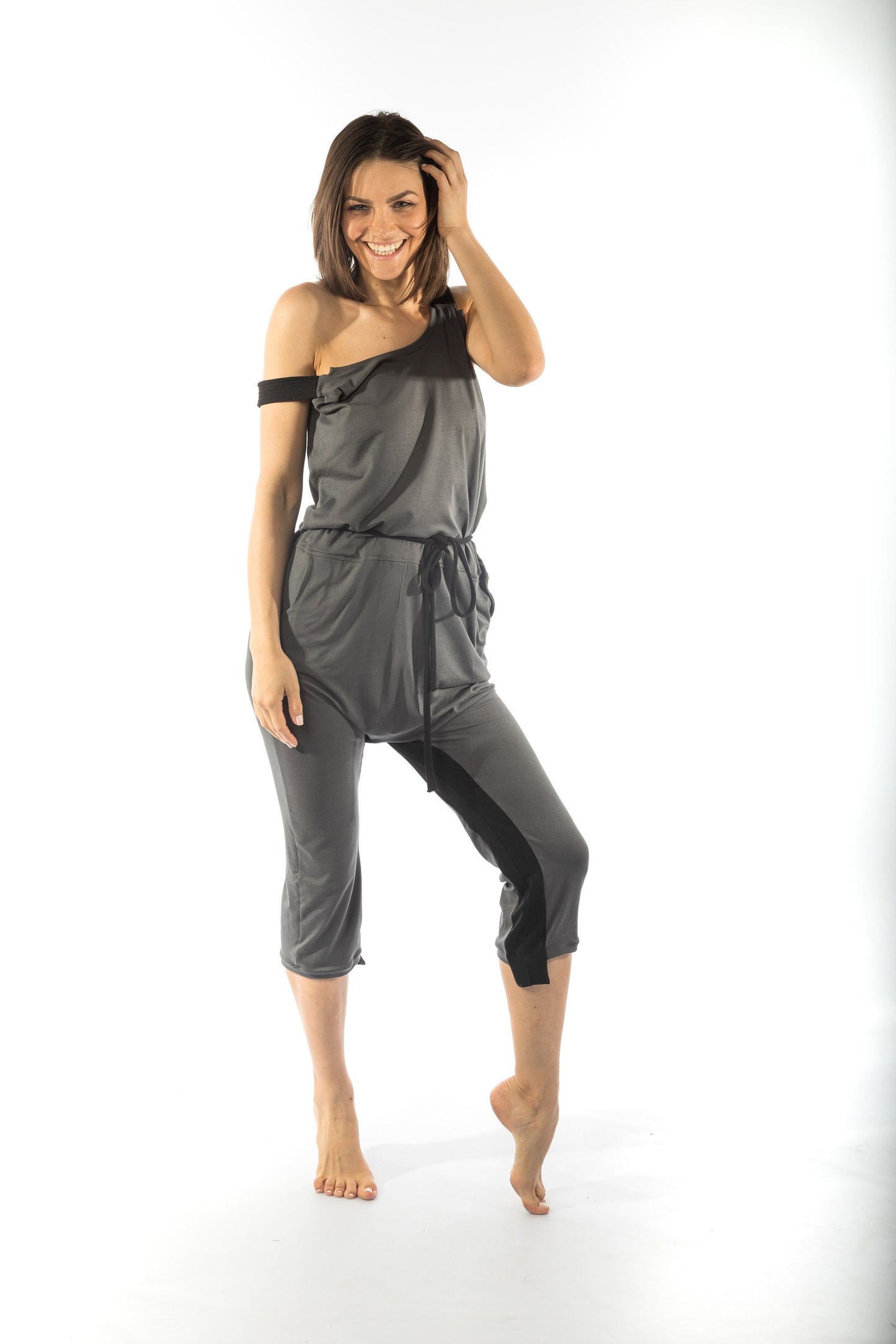 Women's Drop Crotch Jumpsuit