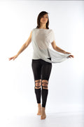 Cowl Neckline Flowy Top