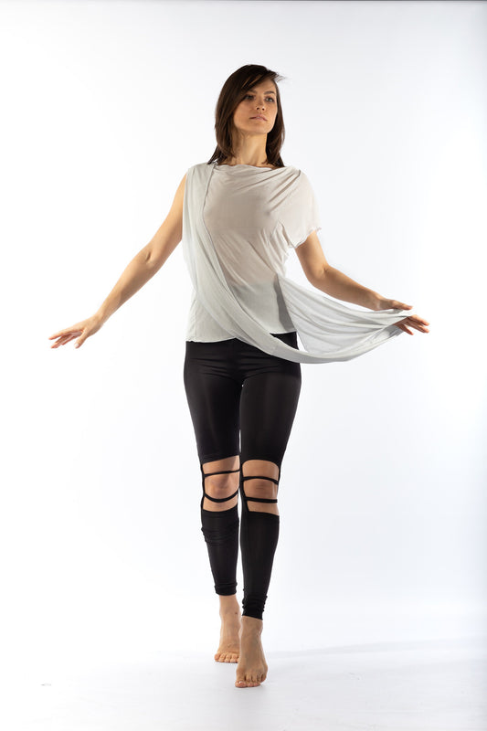 Cowl Neckline Flowy Top