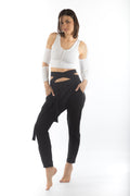 Cotton Drop Crotch Pants