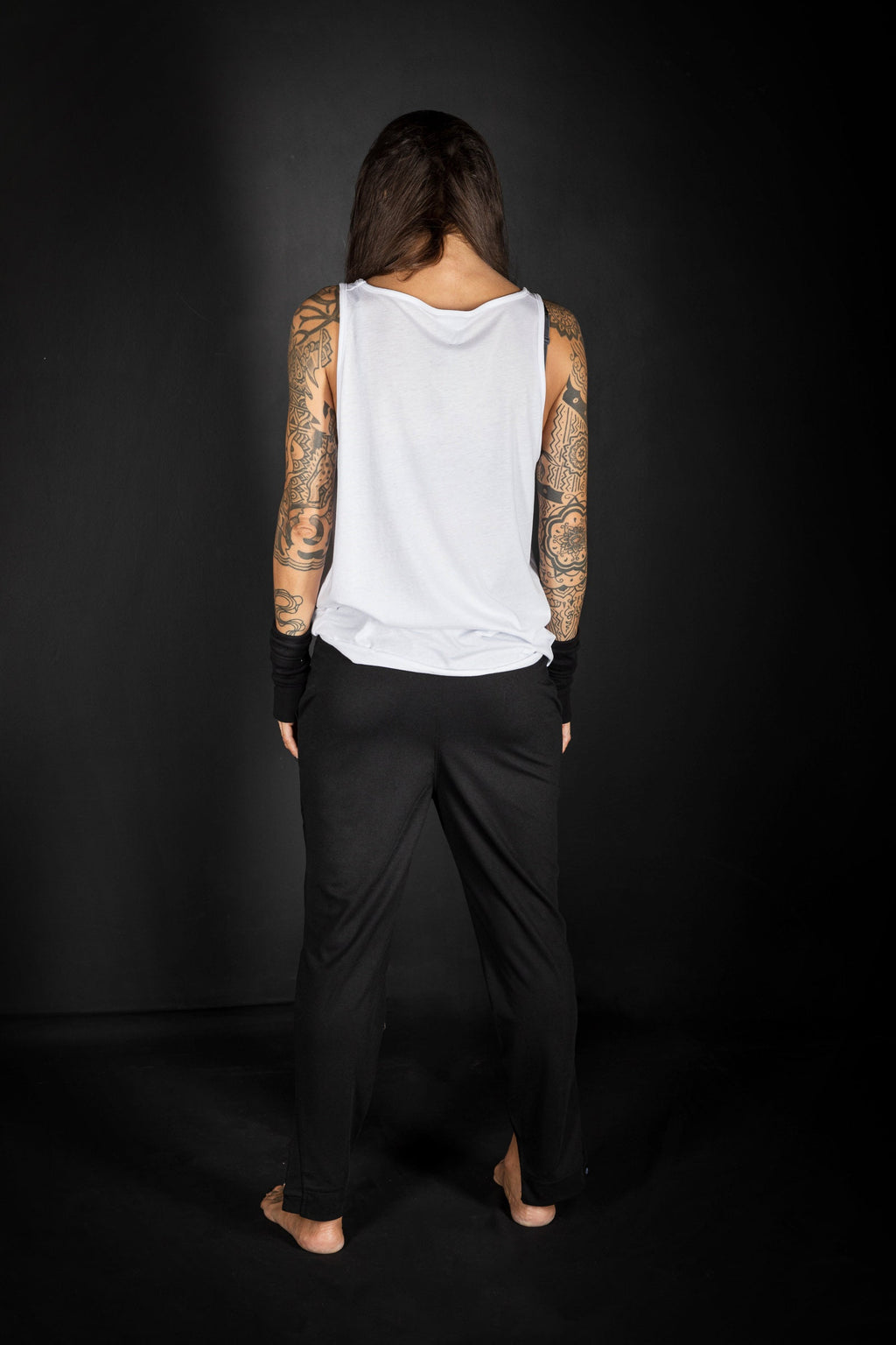 Urban Side Zip Elastic Relaxed Pants