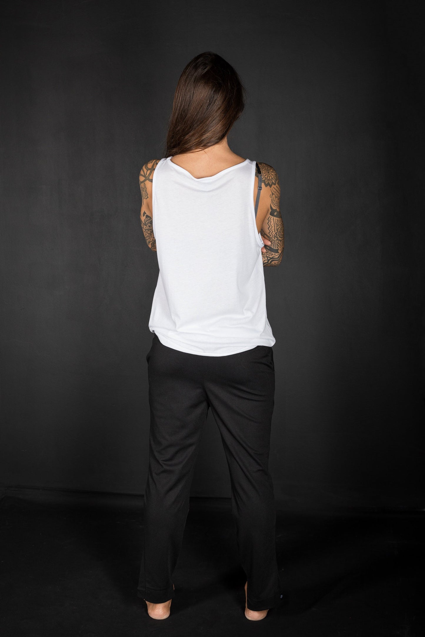 Urban Side Zip Elastic Relaxed Pants