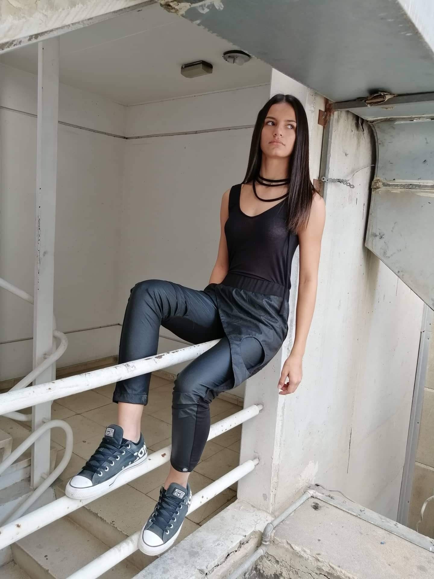 Urban Faux Leather Hem Relaxed Pants