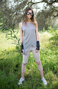 Distressed Ripped Tank Top